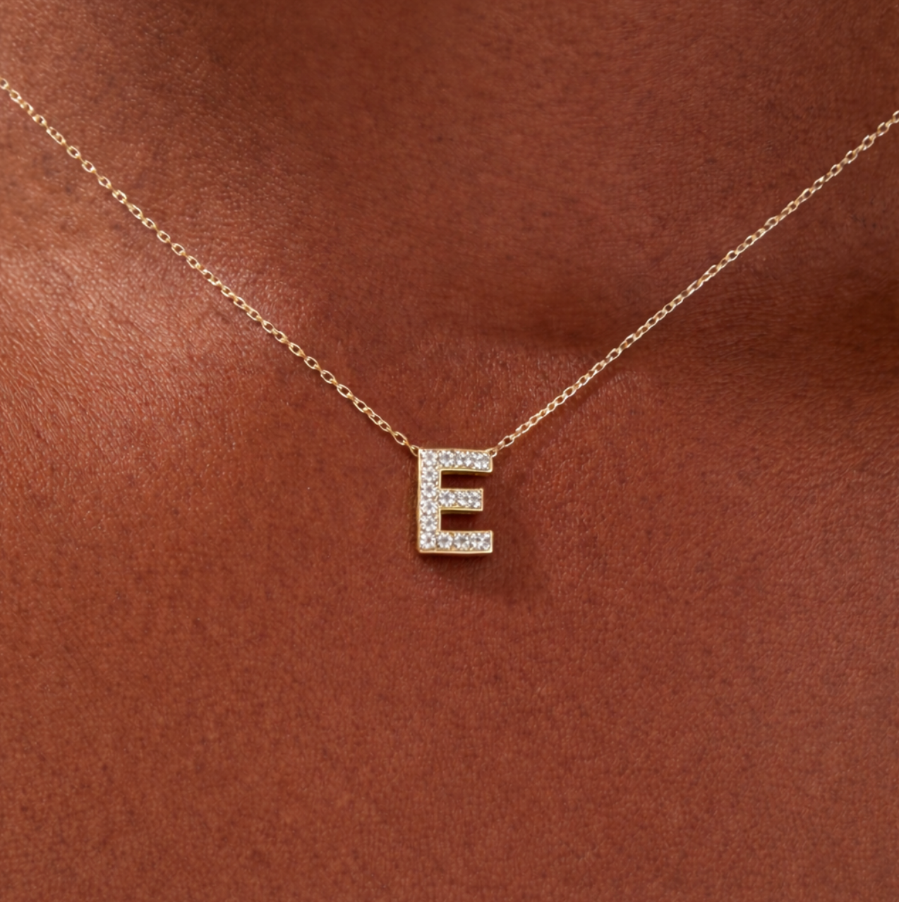 Collier Fin Or Lettre Personnalisable