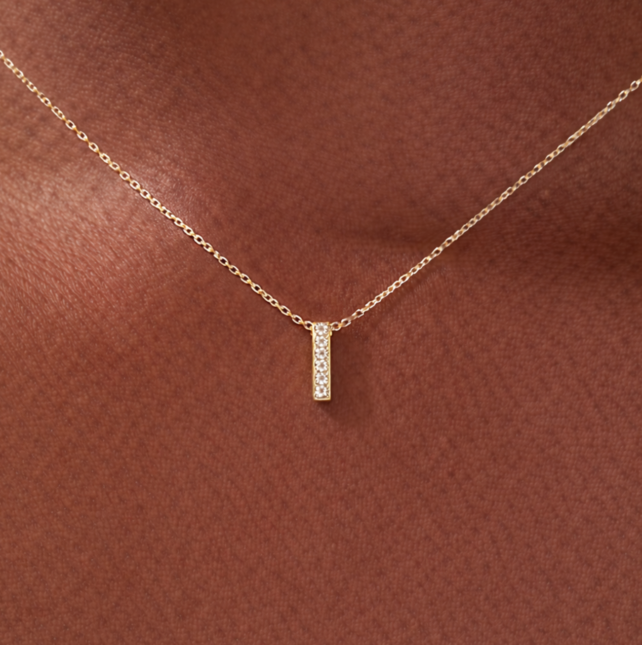 Collier Fin Or Lettre Personnalisable