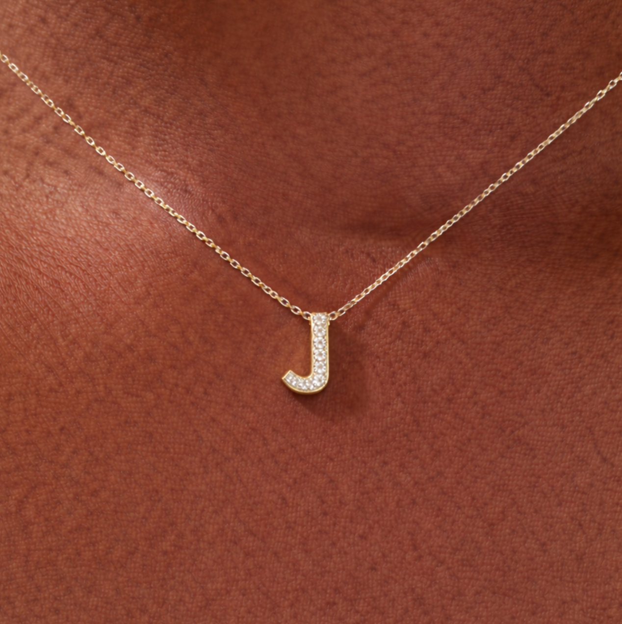 Collier Fin Or Lettre Personnalisable