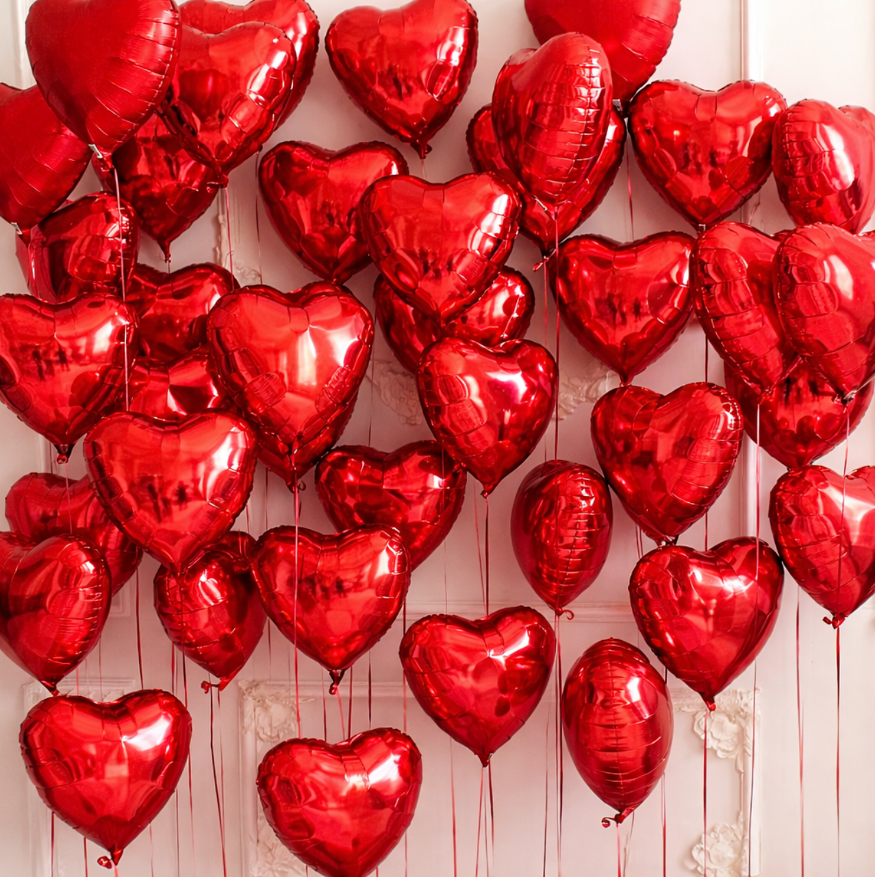 Ballons en coeur gonflable