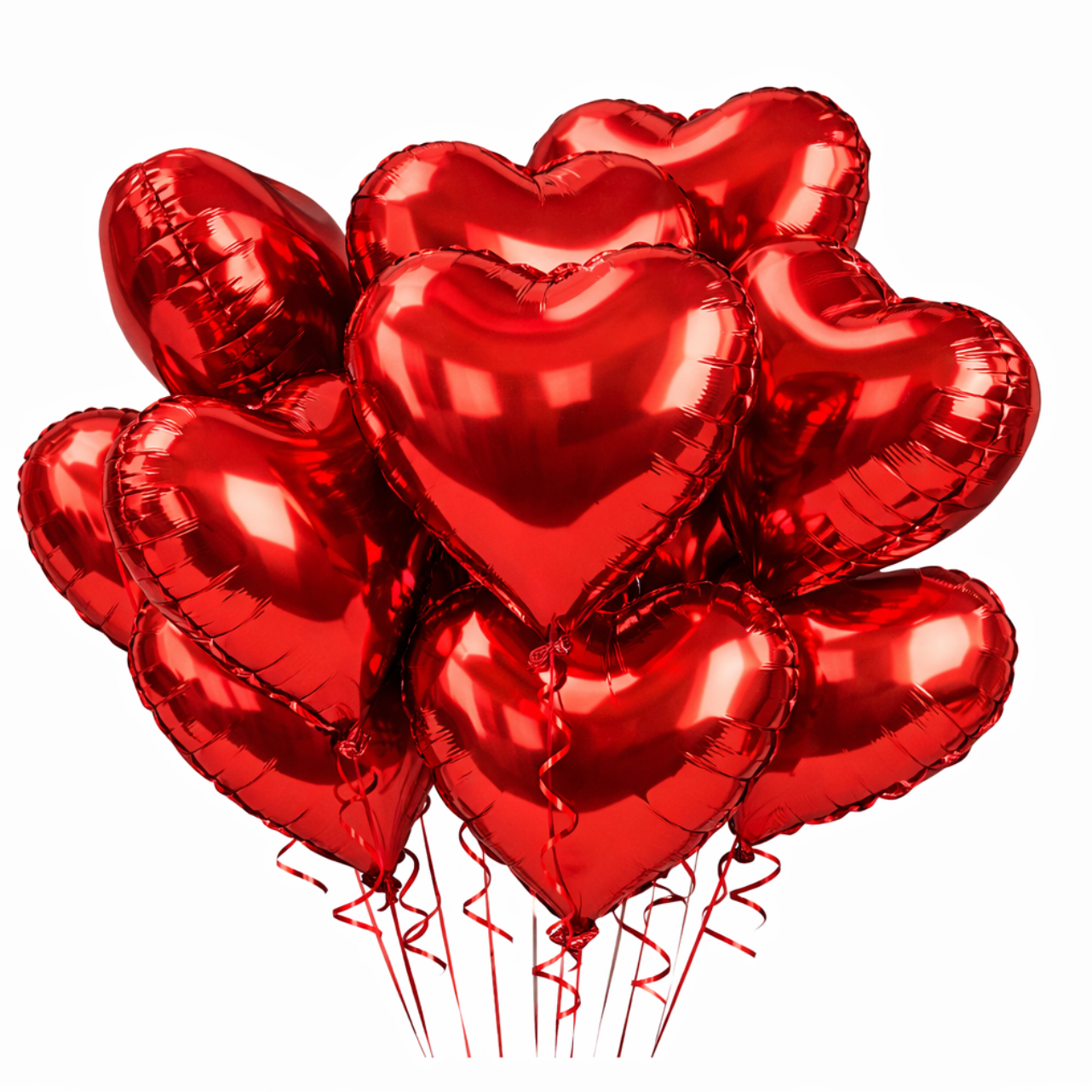 Ballons en coeur gonflable