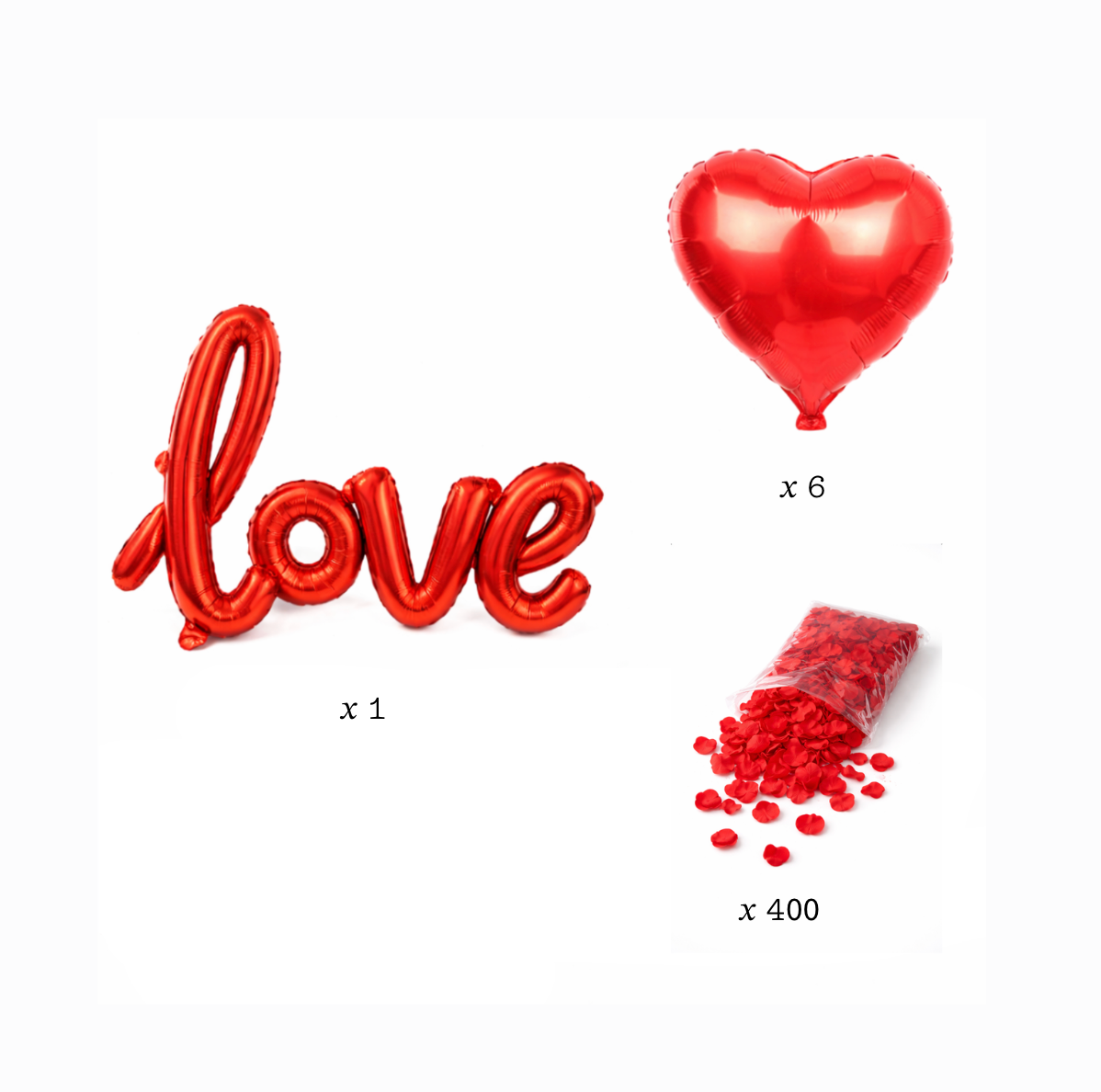 Pack décoration Love