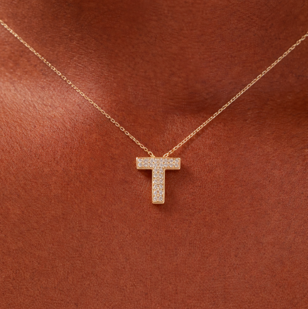 Collier Fin Or Lettre Personnalisable