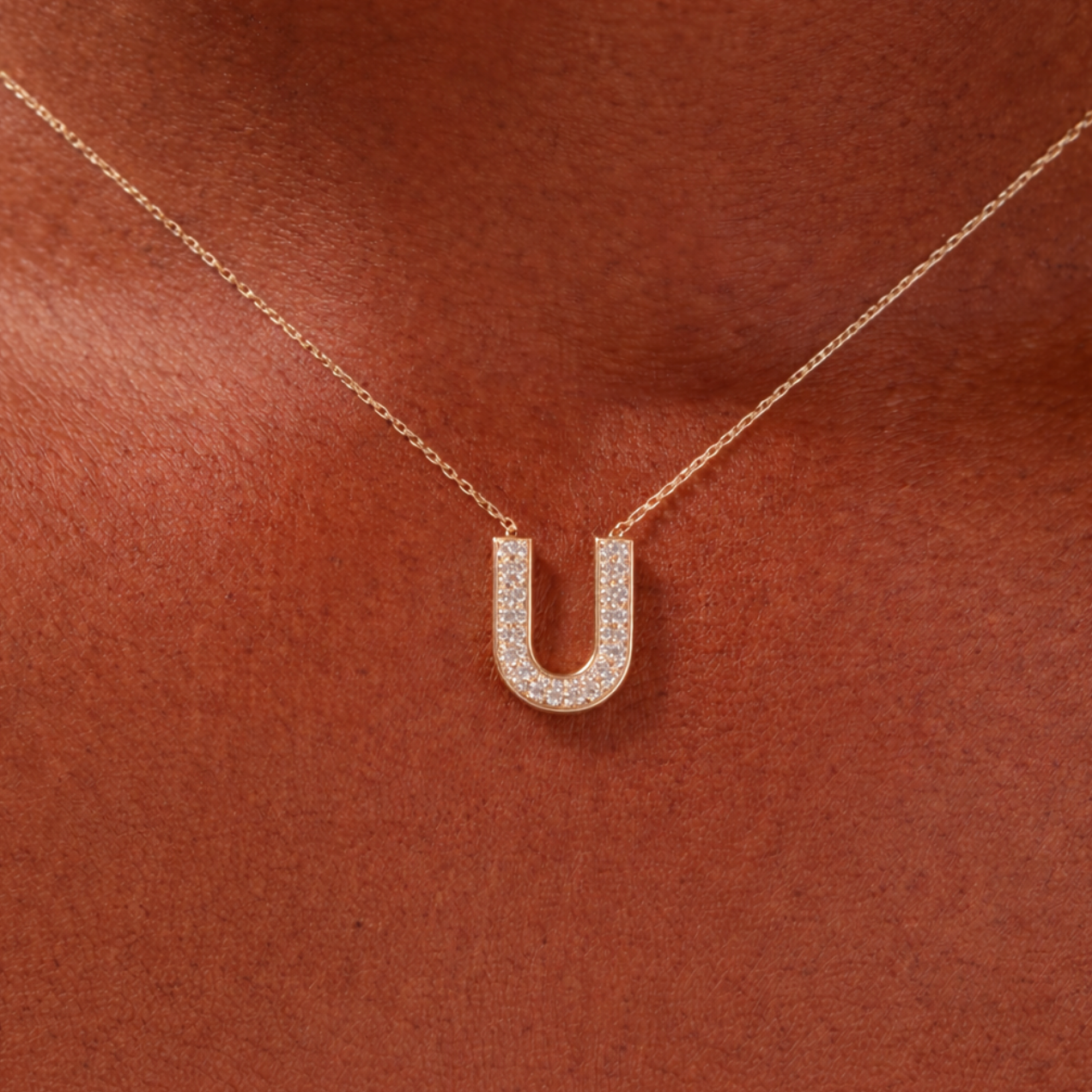 Collier Fin Or Lettre Personnalisable