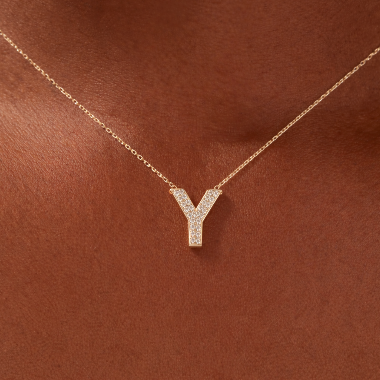 Collier Fin Or Lettre Personnalisable