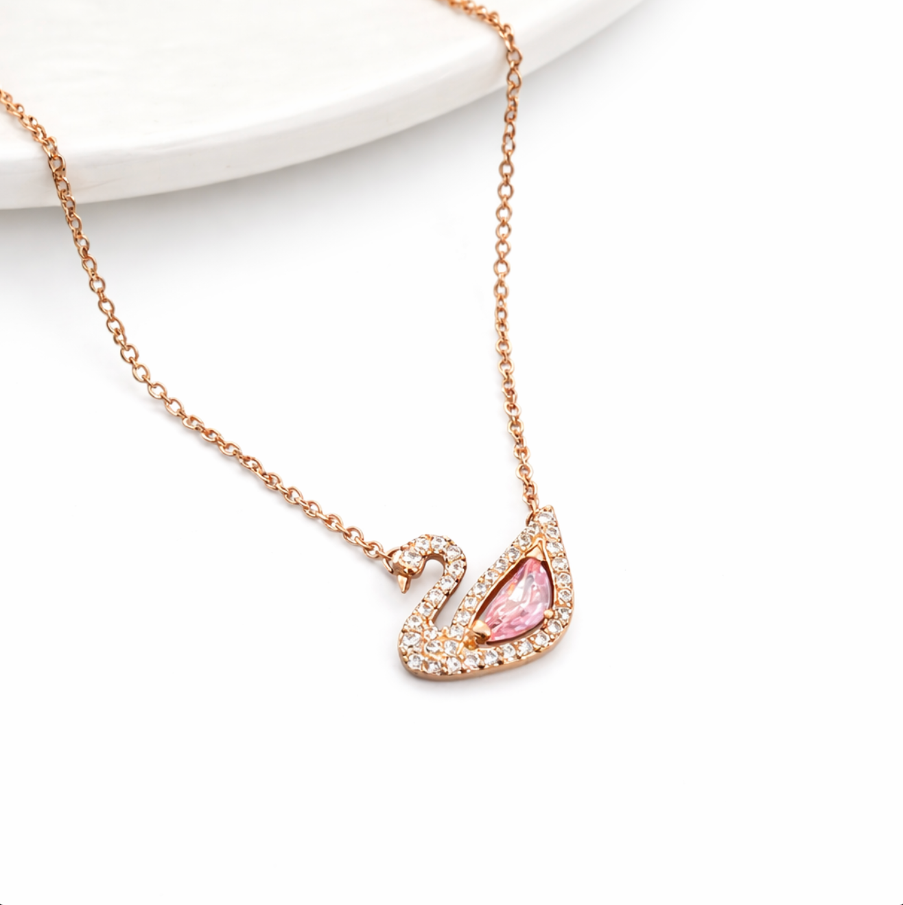 Collier pendentif Cygne