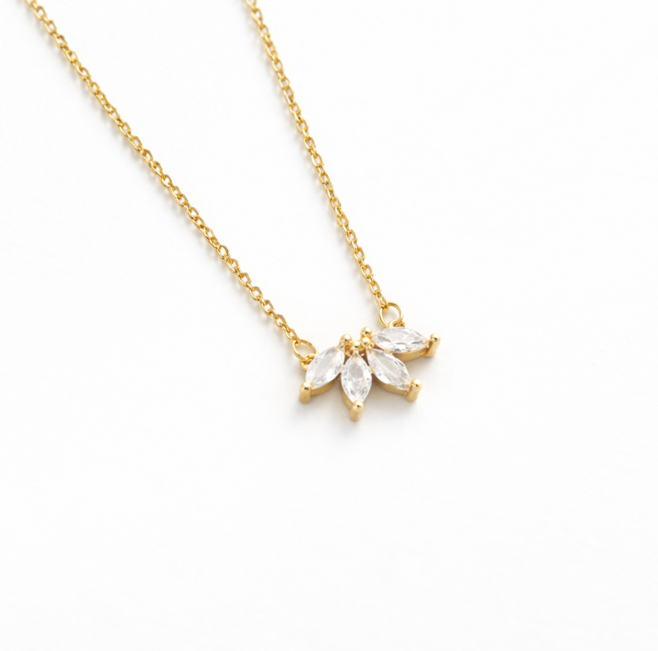 Collier pendentif Éventail