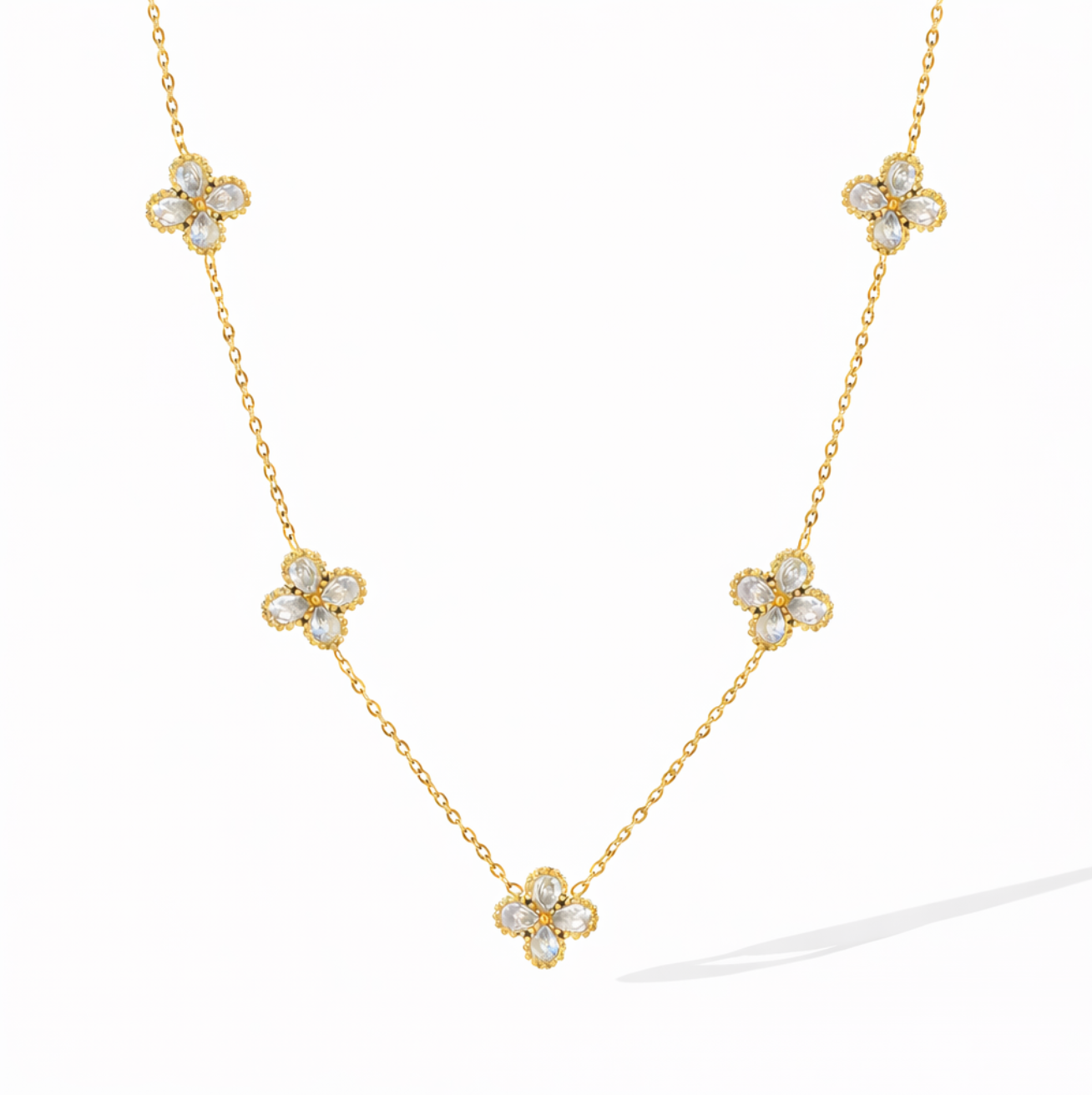 Collier Vintage Soleil Mosaïque