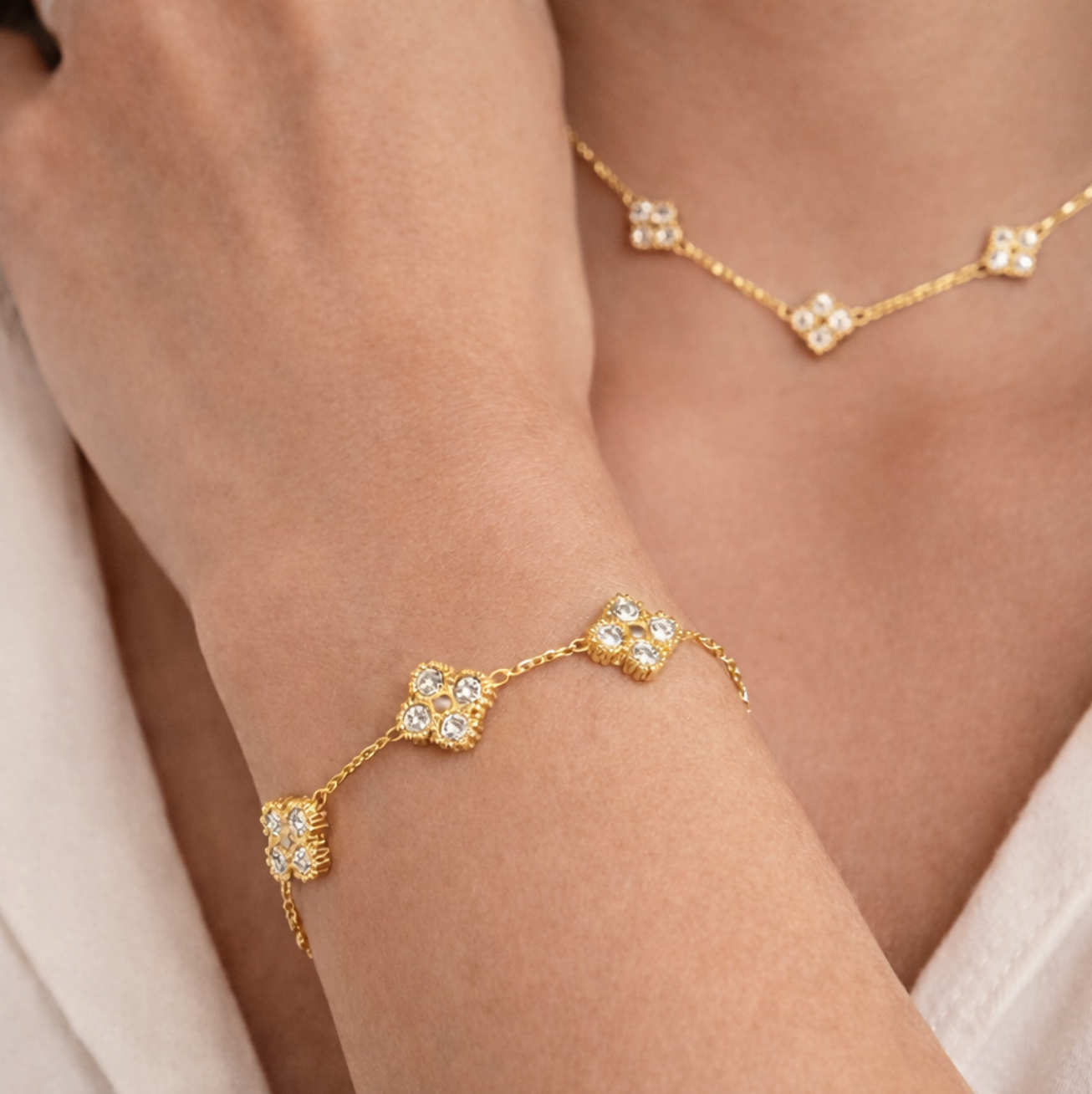 Bracelet Vintage Soleil Mosaïqué