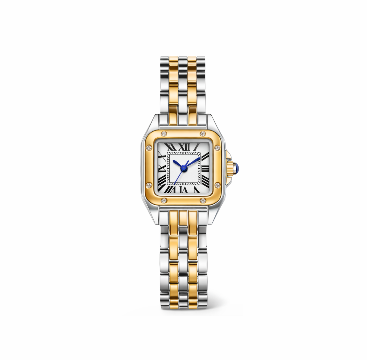 Montre Collection Bicolore Finition Dorée