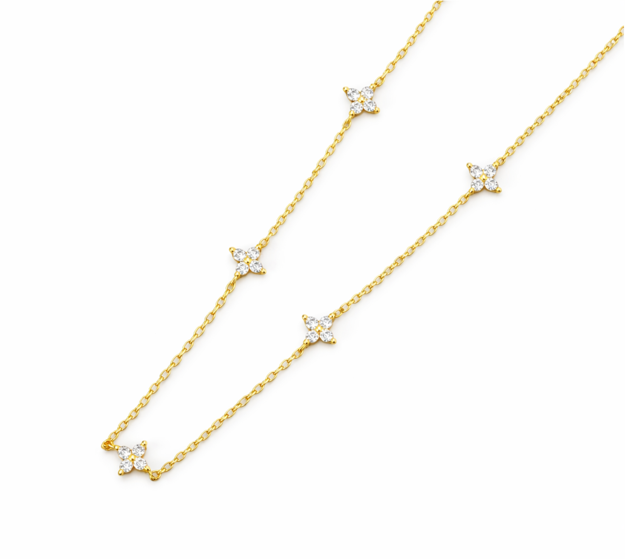 Collier Vintage Myosotis